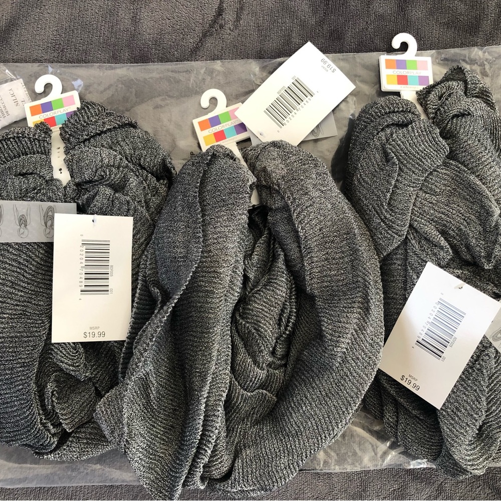 ColorPlay Women’s Grey Scarf